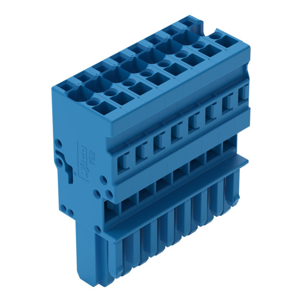 Connect fem.x-com 1c 2.5mm²/8p/bleu