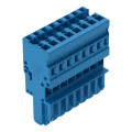 Connect fem.x-com 1c 2.5mm²/8p/bleu