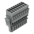 Connecteur femelle avec cliquet de verrouillage, 8 pôles