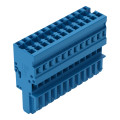 Connecteur femelle pour 1 conducteur bleu