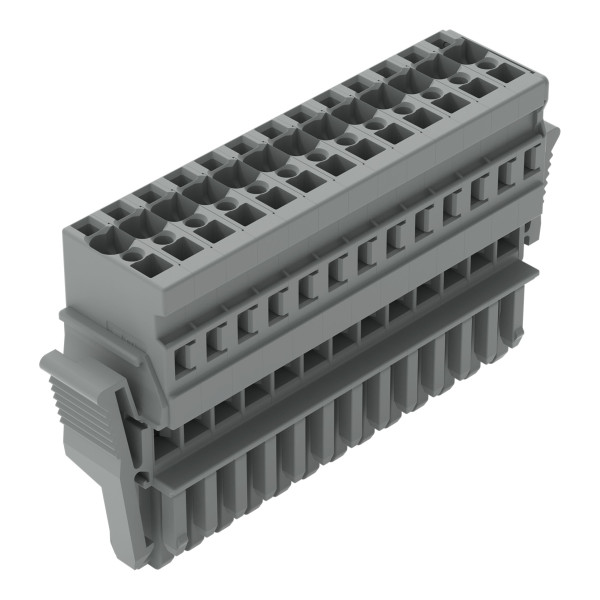 Connecteur femelle 1c, 13 pôles / avec cliquet de verrouillage