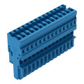 Connecteur femelle pour 1 conducteur, av. détrompeurs, 14 pôle,"r"=4mm² bleu