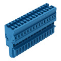 Connecteur femelle pour 1 conducteur, av. détrompeurs, 15 pôle,"r"=4mm² bleu