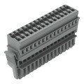 Connecteur femelle 1c, 15 pôles / avec cliquet de verrouillage