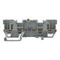 Borne led 24vdc 1br/1br 4mm²blindage