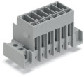 Connecteur mâle tht 1.0 x 1.0 mm solder pin droit, gris
