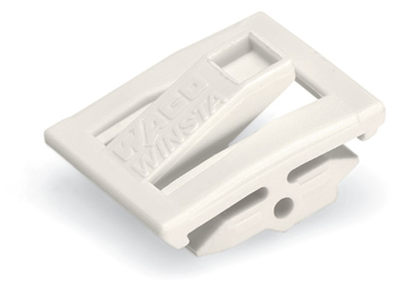 Cliquet de verrouillage pour 'connections volantes' à la main / blanc - Wago - 770121