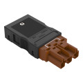 Winsta midi/m/dt/3-p/4mm²/brun