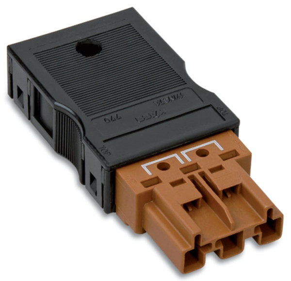Winsta midi/m/dt/3-p/4mm²/brun
