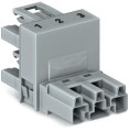 Distributeur « h » 3 pôles cod. b, gris