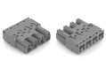 Connecteur 4 pôles, gris - Wago - 770254/060000