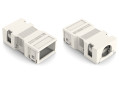 Boitier decharge tract/2p/2.5mm/blan