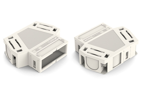 Boitier decharge 3 p/8-11,5mm/blanc - Wago - 770513/032000