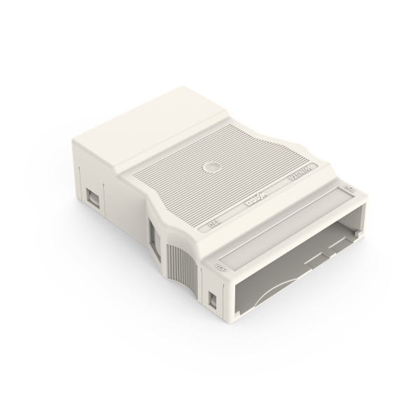 Boîtier de décharge de traction 5 pôles, blanc