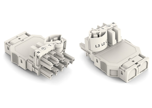 Distributeur avec décharge de traction / blanc - Wago - 770661