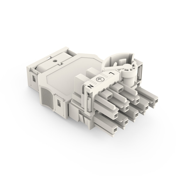 Distributeur avec décharge de traction / blanc - Wago - 770661