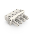 Connect fem snap-in 4-pol/blanc