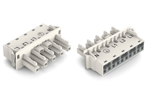 Winsta midi conn.f/4mm²/5-p/blanc - Wago - 770725/009000