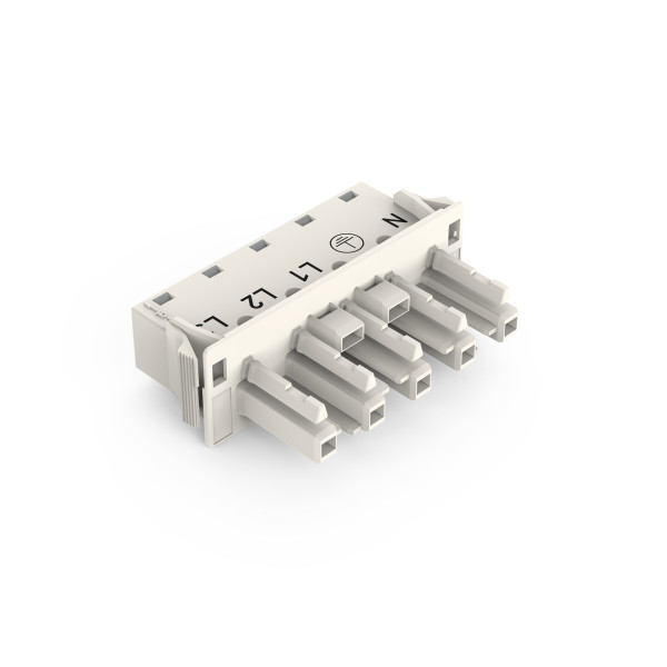 Winsta midi conn.f/4mm²/5-p/blanc - Wago - 770725/009000