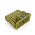 Connecteurs femelles encastrables vert clair
