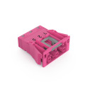 Connecteurs femelles encastrables rose