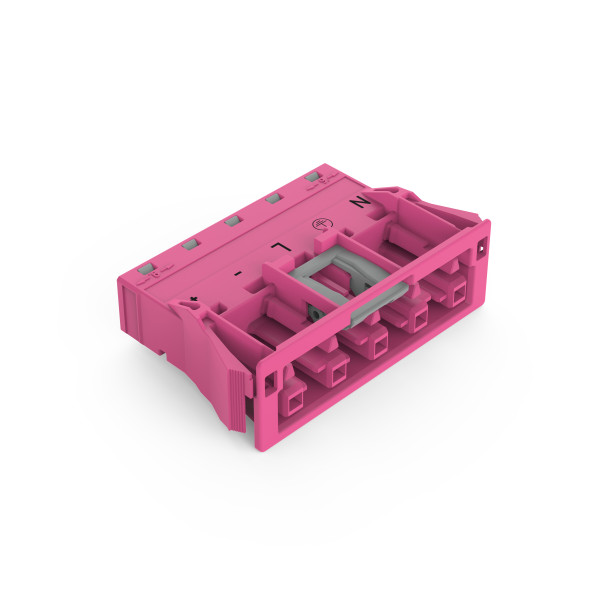 Connecteurs femelles encastrables rose
