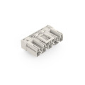 Connecteur pour circuits imprimés coudé 5 pôles, blanc