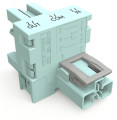 Distributeur pour demandes d'état 2 pôles/ 3 pôles, turquoise clair