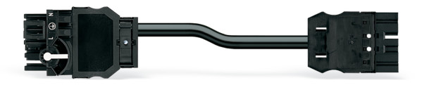 Cordon distr.ph/m/5g2.5/pvc/1m/noir - Wago - 7718965/007101