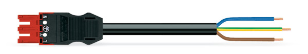 Cordon midi f/- 3g2.5/pvc/5m/noir