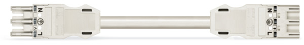 Cordon midi flm 3x2.5 3m blanc