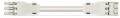 Cordon midi flm 3x2.5 3m blanc