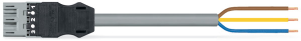 Câble de raccordement gris