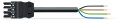 Cordon femelle/- 4g 1,5 ho5vvf noir 5 m
