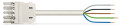 Cordon f/- 5g2,5 ho5vvf blanc 5m