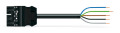 Cordon midi m/- 5g2,5 pvc 6m noir