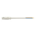 Cordon rd mâle/dénudé 3g 1,5 ho5vvf blanc 2 m