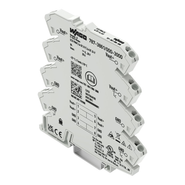 Module pour distribution de potentiel - 4 x 0v / 4 x 24v