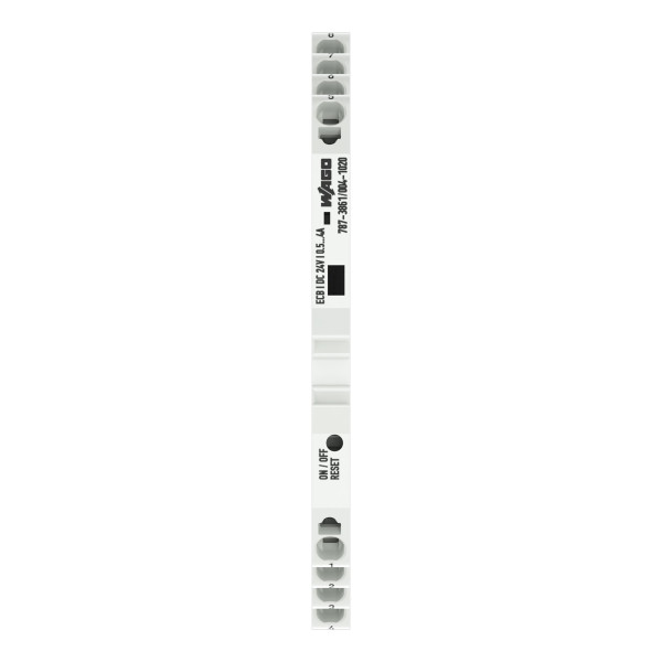 Disj. électronique monovoie 6mm règlable - 24 vdc - 0,5 à 4 a - nec class 2