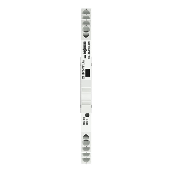 Disj. électronique monovoie 6mm règlable - 24 vdc - 1 à 8 a