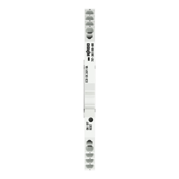 Disj. électronique monovoie 6mm règlable - 24 vdc - 8a