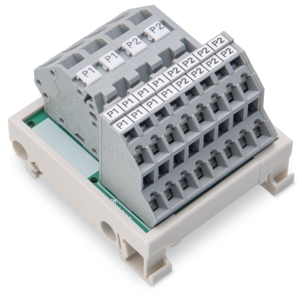 Module de répartition du potentiel 2 potentiels avec 2 blocs d'alimentation