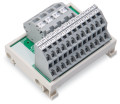 Module de répartition du potentiel 2 potentiels avec 2 blocs d'alimentation