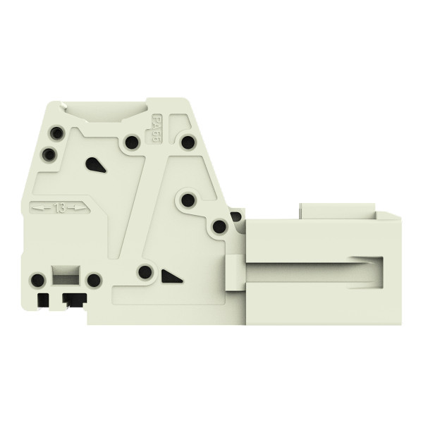 Connect mâle ccs 7,62mm 2 p/gris-cl - Wago - 8313202