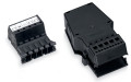 Connecteur avec boîtier de décharge de traction 5 pôles, noir - Wago - 8313205/1020004
