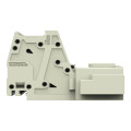Connecteur mâle pour 1 conducteur push-in cage clamp', gris clair