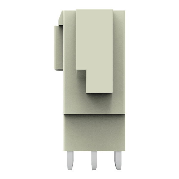 Connecteur mâle tht broche à souder 1,0 x 1,2 mm droit, gris clair