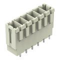 Conn male br droite pi 7,62mm/6 p