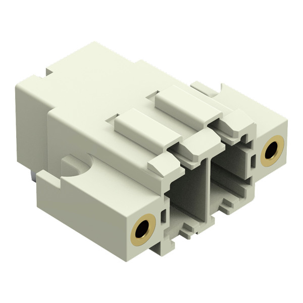 Connecteur mâle tht broche à souder 1,0 x 1,2 mm coudé, gris clair