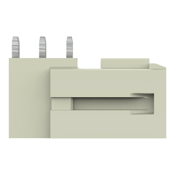 Connecteur mâle tht broche à souder 1,0 x 1,2 mm coudé, gris clair - Wago - 8313642